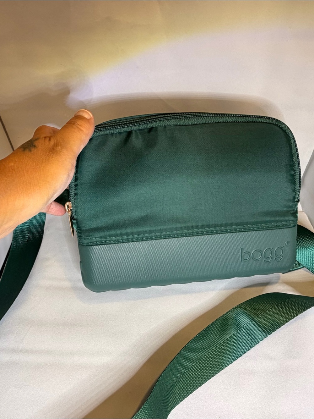 BOGG BAG Forest Green Crossbody Bag - Picture 2 of 4